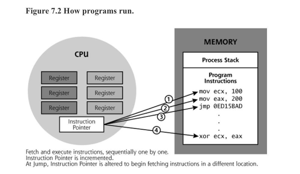 how a program run